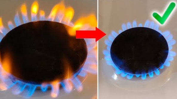 Коптить газова плита – газова конфорка погано горить – Чому газ горить помаранчевим кольором