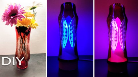 Як зробити світильник з квіткової кришталевої вази – Не викидайте свою стару кришталеву вазу